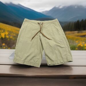 Patagonia Men’s Climb Shorts Size 32 Beige Organic Cotton Lightweight Hiking Dra